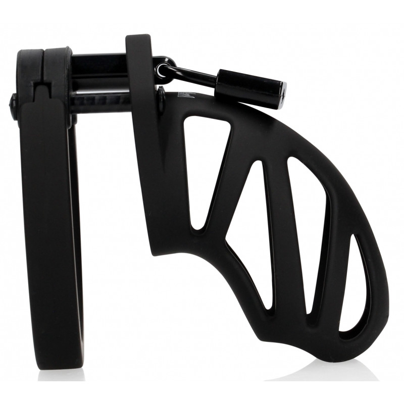 MANCAGE Cage de chasteté ManCage Modèle 24 - 9 x 3.5cm Noire